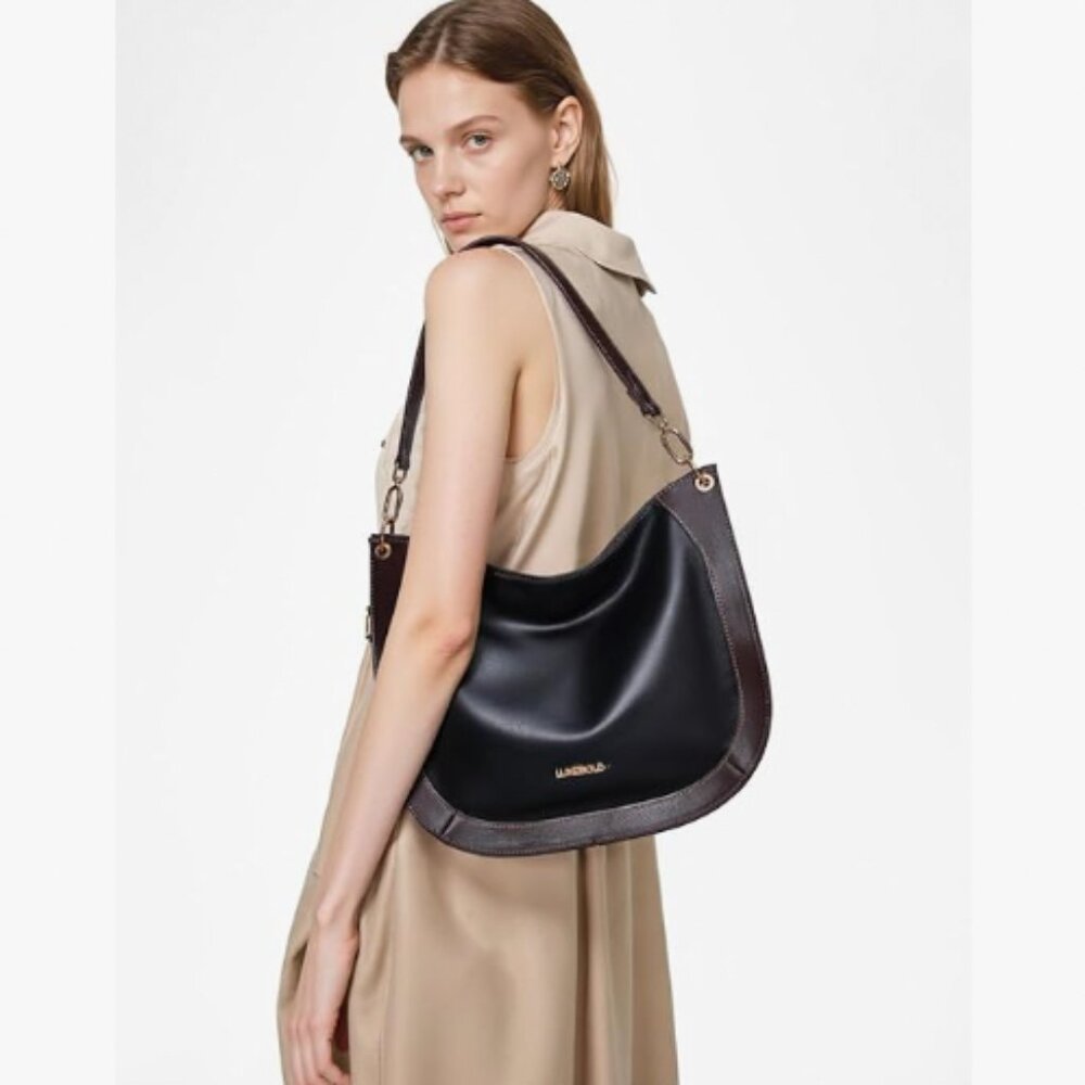 NEW LuxeBold Hobo Bag Crossbody / Slouchy Tote - Picture 2 of 5